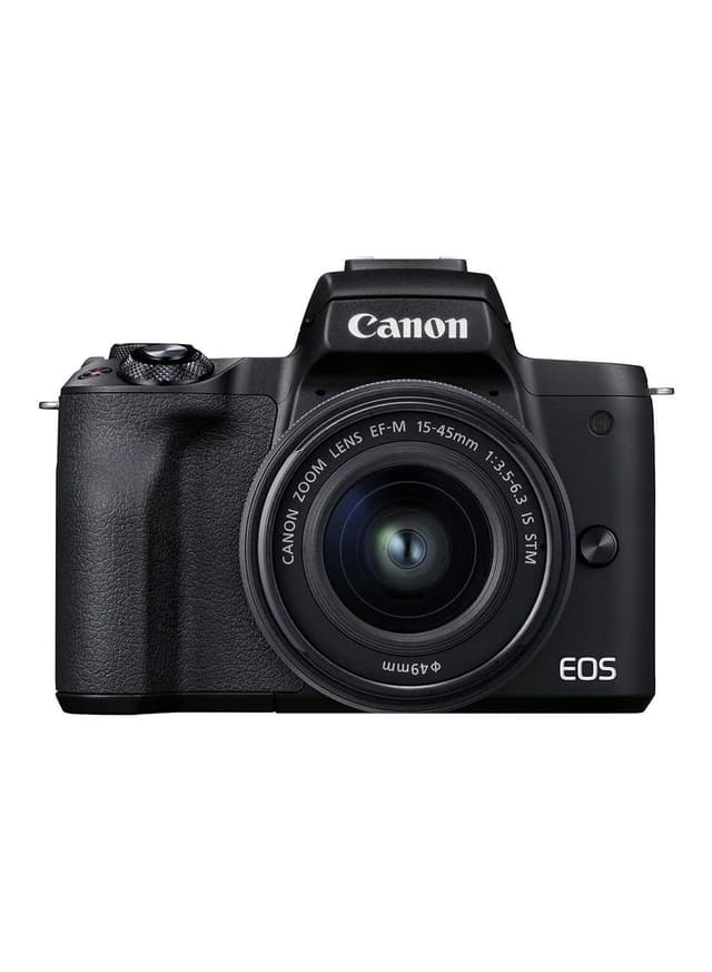 EOS M50 Mark II Mirrorless Digital Camera With 15-45mm Lens Black